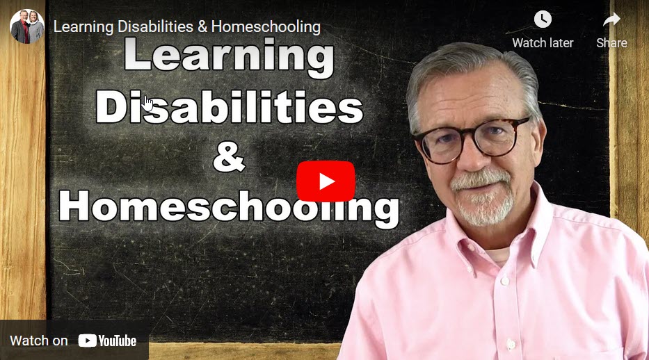 Learning Disabilities & Homeschooling