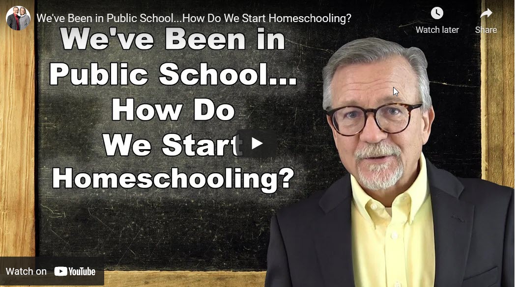 We’ve Been in Public School…How Do We Start Homeschooling?